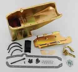 Oil Pan Kit Small Block Chevy 1955-79 w/Left Hand Dipstick