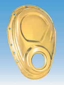 Steel Timing Cover Small Block Chevy Gold