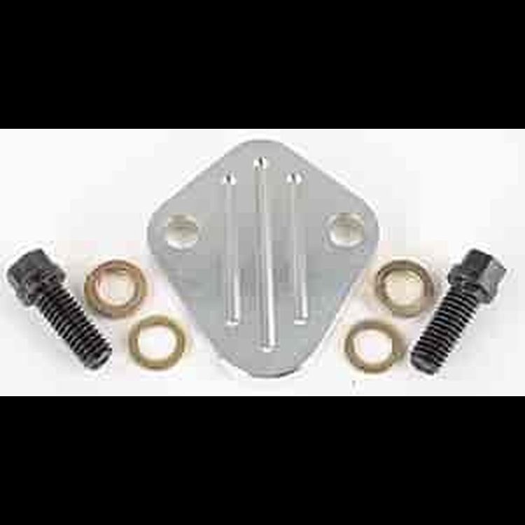 Fuel Pump Block-Off Plate Big Block Chevy