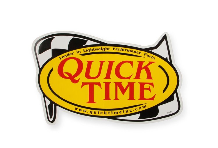 QUICKTIME DECAL 4.74X7.60