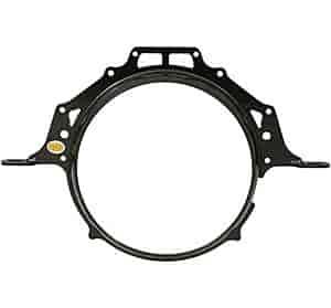 Mid-Mount Plate with Safety Shield Small Block Chevy to PG/TH350/TH400 Automatic