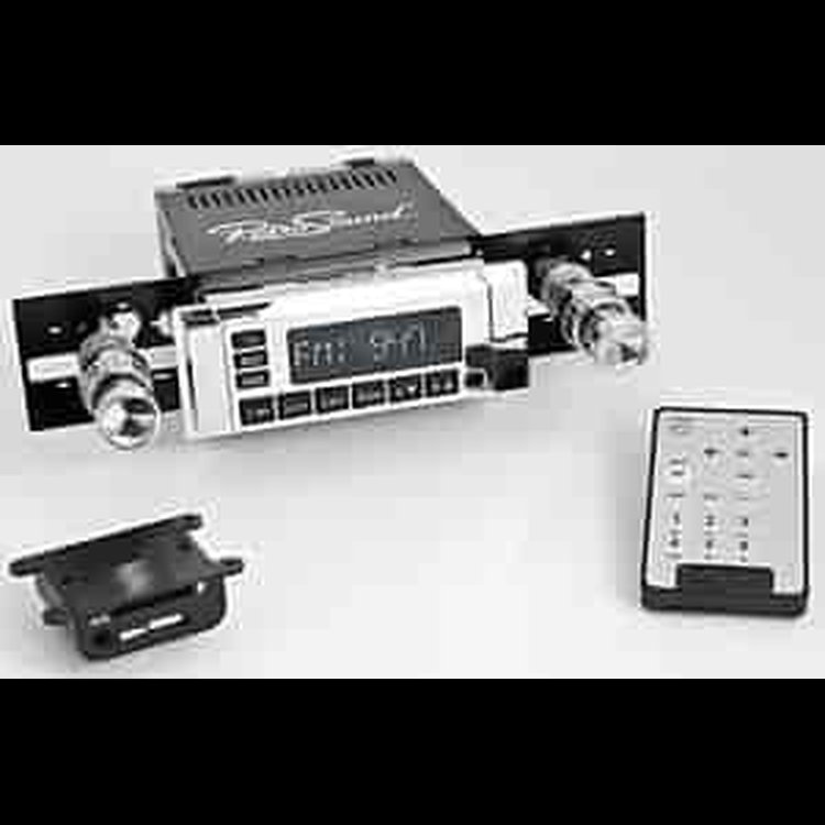 Model One "C" Radio Kits 1963-64 Chevy Impala Chrome Face