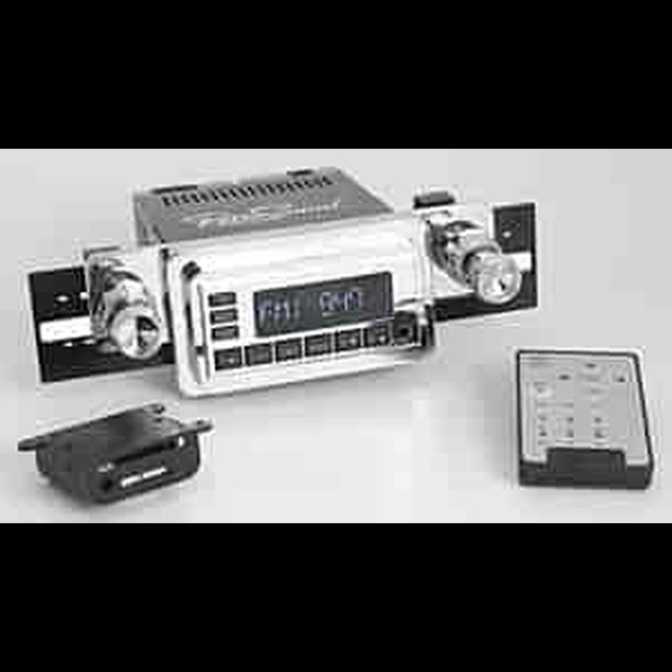 Model One "C" Radio Kit 1964-66 Mustang Chrome Face