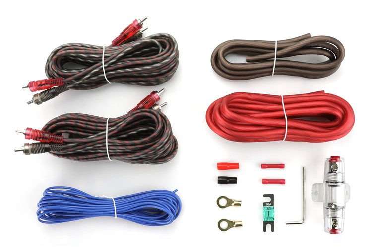 8 Gauge 3 Channel Amplifier Wiring Kit