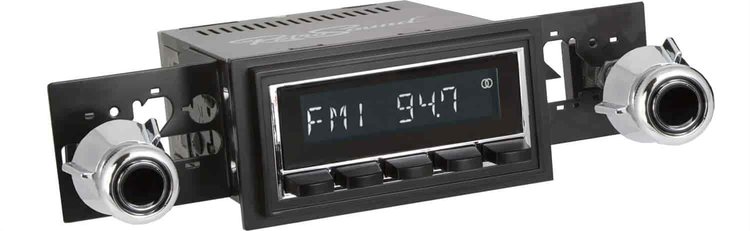 Motor2 Bluetooth Radio 1969-1973 Ford Mustang, 1967-1973 Mercury Cougar, 1969-1972 Ford LTD, 1968-1979 Ford F-Series Truck & Bro