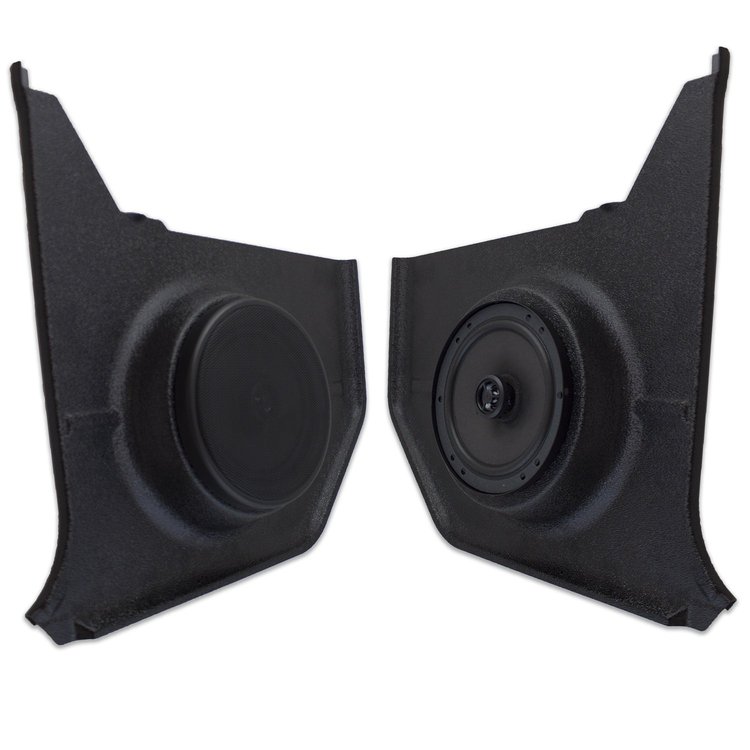 Kick Panels w/Standard Replacement Speakers for 1964-1966 Ford Mustang