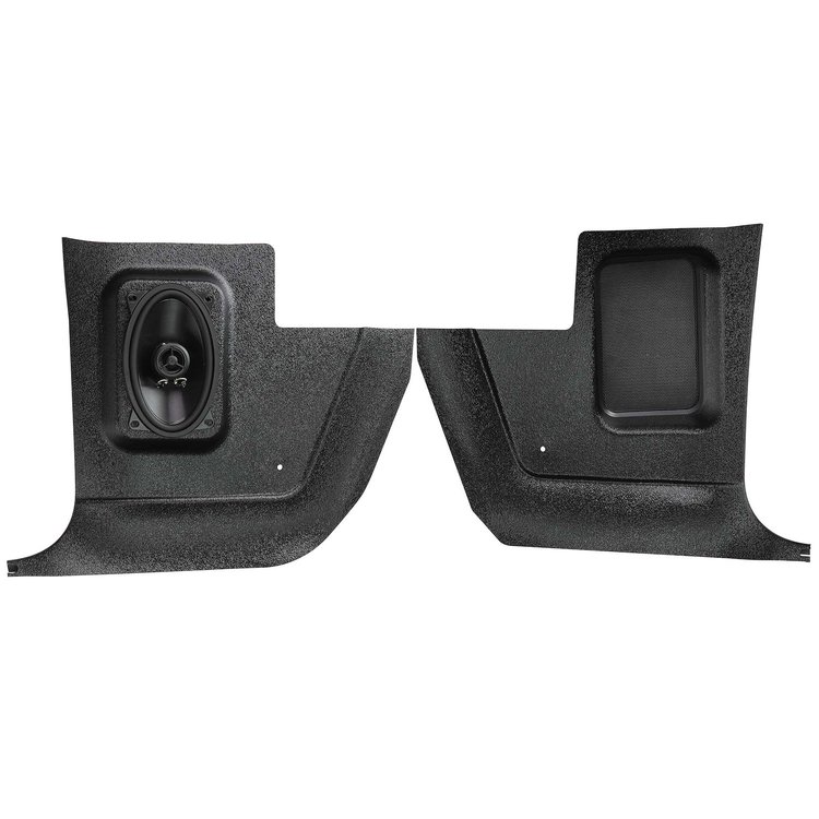 KPM216476-463 Kick Panels for 1964-1976 MOPAR A Body Cars w/R-463N Speakers