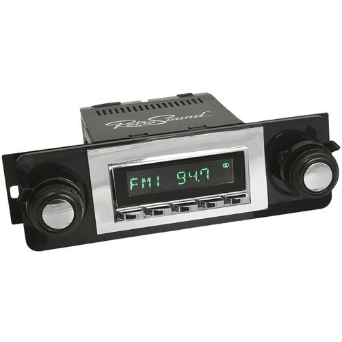 Model Two Radio and Install Kits Fits 1967-1972 Chevy Truck Includes: