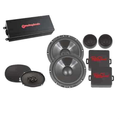 Four-Channel Class D Power Amplifier and Speaker Kit
