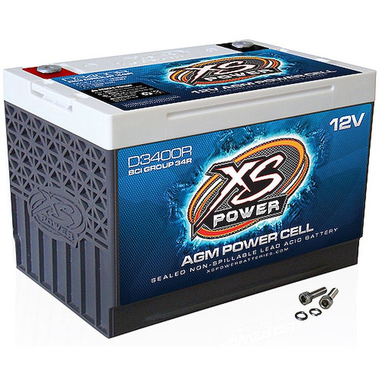 D3400R D-Series AGM Battery - Reversed Terminals 12-Volt