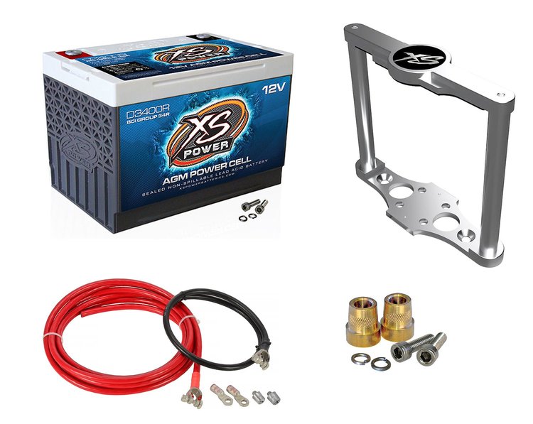 D3400RK1 D-Series AGM Battery and Mounting Kit