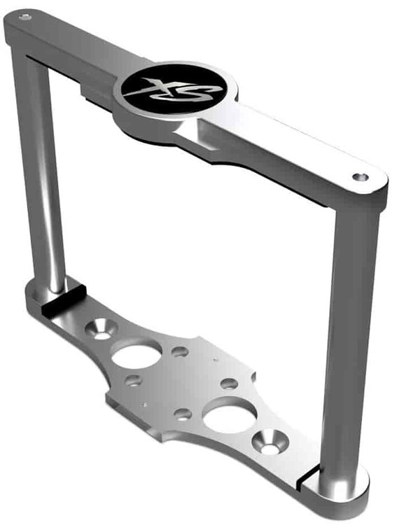 Billet Aluminum Battery Hold Down Fits XS Power D1200/S1200