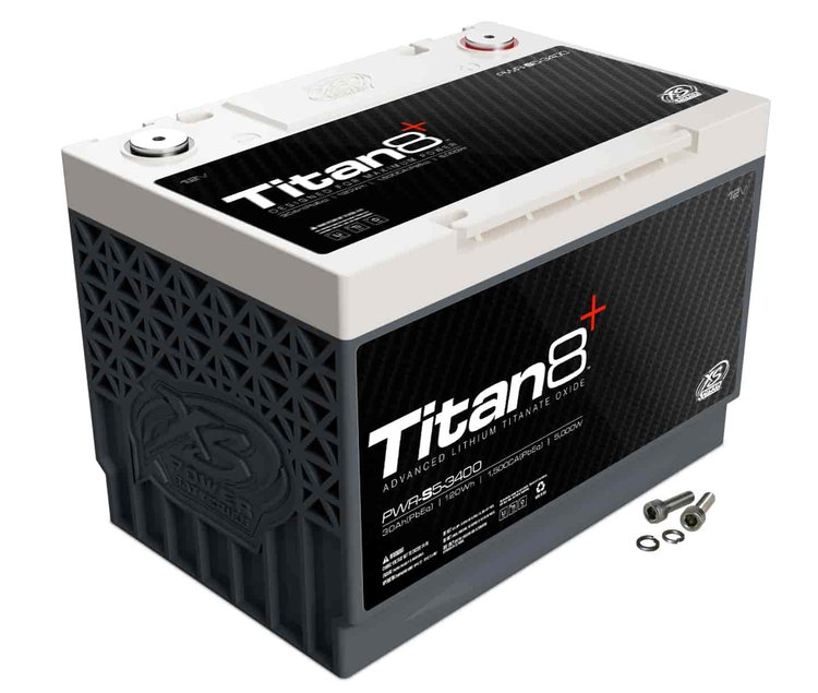 PWR-S5-3400 12V Titan8 Lithium Battery