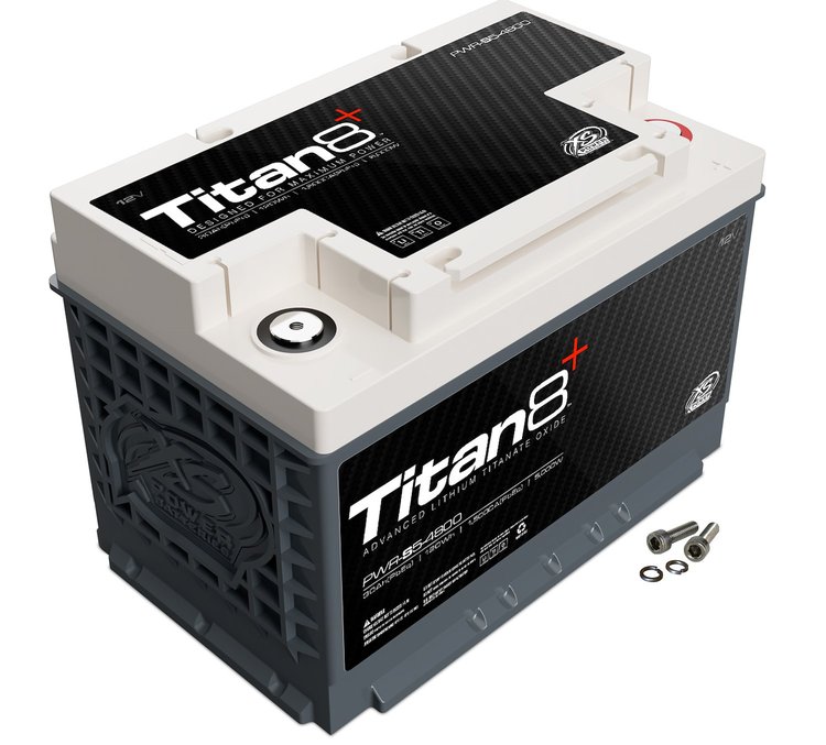 PWR-S5-4800 PWR-S5-4800 12V Titan8 Lithium Battery