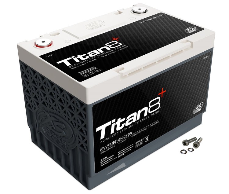PWR-S6-3400R14V Titan8 Lithium Battery