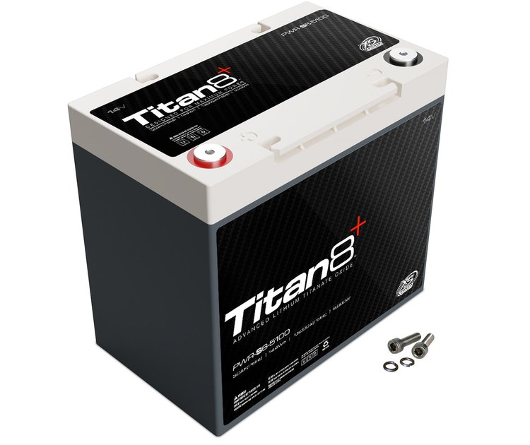 PWR-S6-510014V Titan8 Lithium Battery