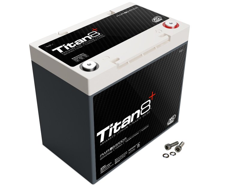 PWR-S6-5100R14V Titan8 Lithium Battery