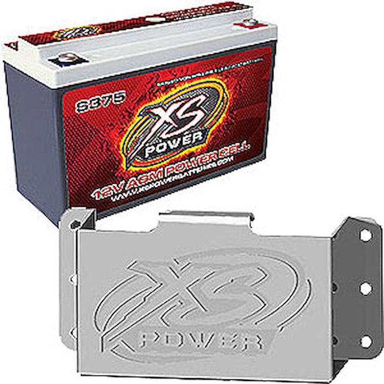 S375-510 S-Series Racing Battery & Stamped Aluminum Mount 12-Volt