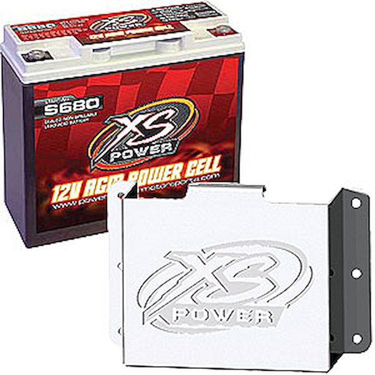 S680-512 S-Series Racing Battery & Stamped Aluminum Mount 12-Volt