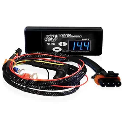 VCM Dash Mounted Digital Voltage Control Module & Harness GM " D" & " AD" 4-Pin Alternators (1995 to 2008)