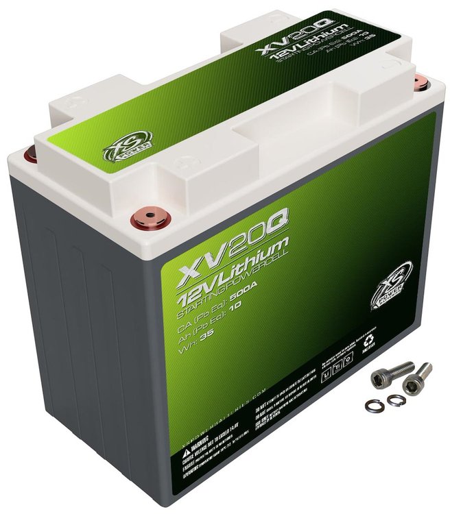 XV20Q12 V Lithium XV-Series Powersport Battery