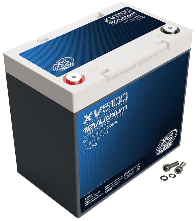 XV510012 V Lithium XV-Series Automotive Battery