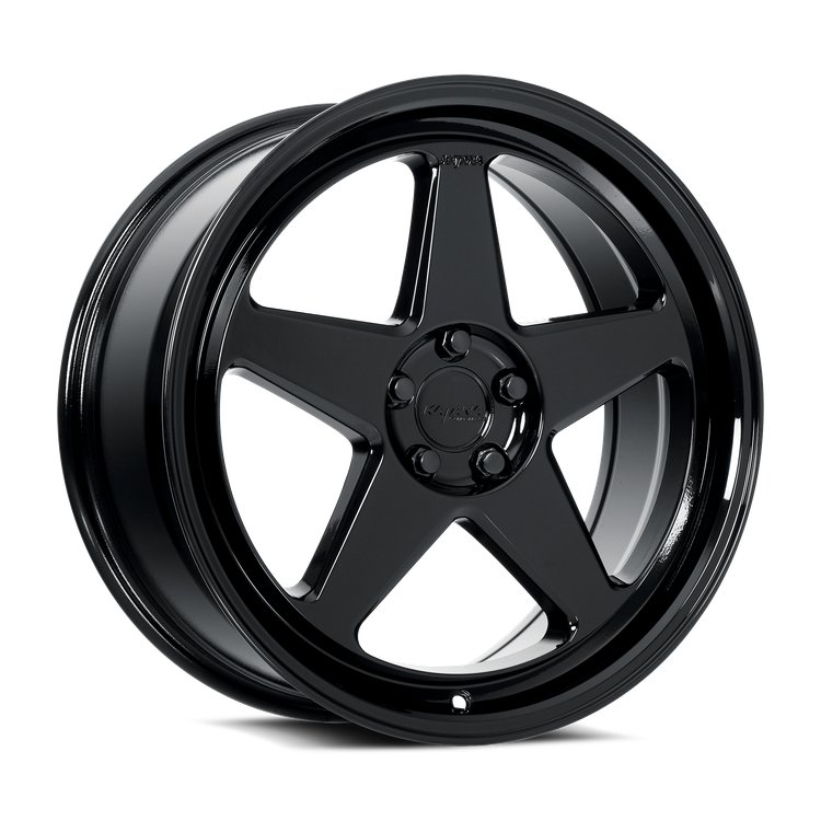 KR03 Wheel [Size: 18"x8"] Glossy Black Finish KR03-188052GB