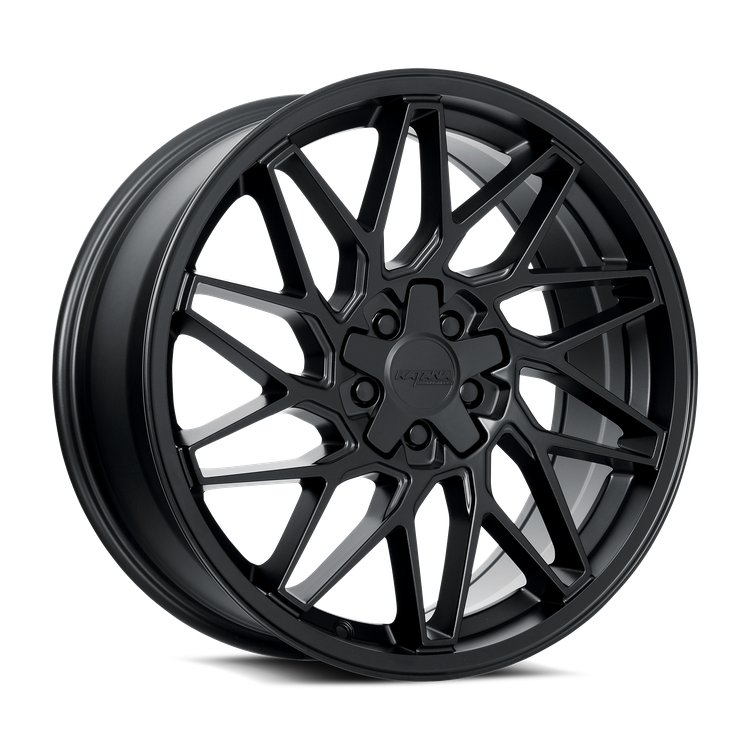 KR09 Wheel [Size: 18"x8"] Matte Black Finish KR09-188014MB