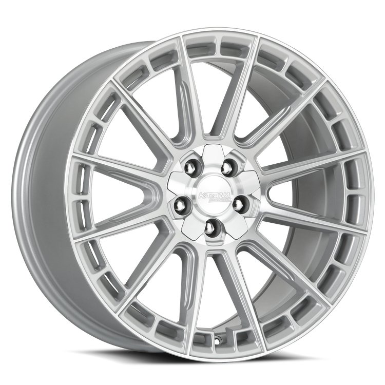 KR11 Wheel [Size: 20"x8.5"] Glossy Silver Machine Face  Finish KR11-208514GSF