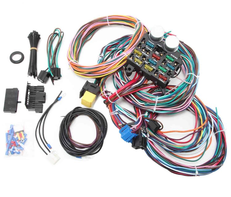 Universal 12-Circuit Wiring Harness Kit