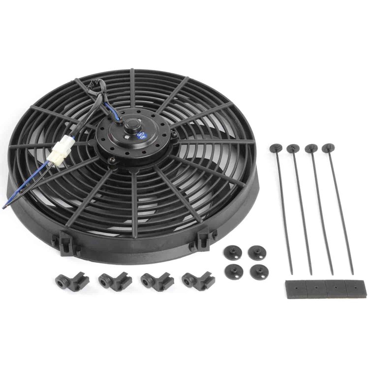 Universal 12V Electric Fan 14"
