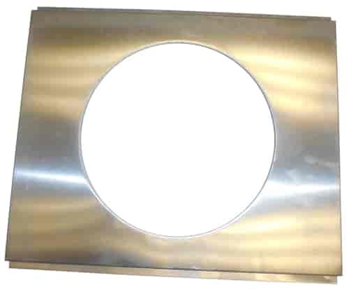 ALUMINUM RADIATOR FAN SHROUD FITS 14 FANS 21.75 X 19