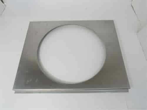 ALUMINUM RADIATOR FAN SHROUD FITS 16 FANS 21.75 X 19