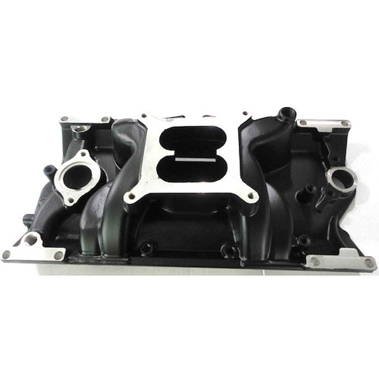 R1107BK Intake Manifold, 1996-02 SBC Vortec L31 Square Bore – Black