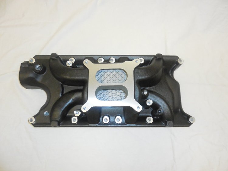R1109BK Intake Manifold, SBF 289-302 Square Bore – Black