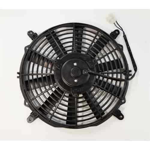 12 UNIVERSAL STRAIGHT BLADE HEAVY DUTY COOLING FAN 12V