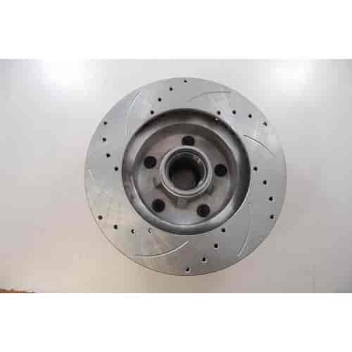 64-72 GM AFX BODY STANDARD DISC BRAKE CONVERSION KIT PLAIN ROTORS