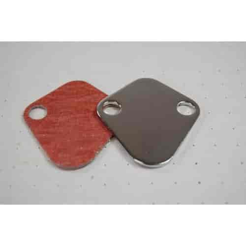 Fuel Pump Block-Off Plate Big Block Chevy V8
