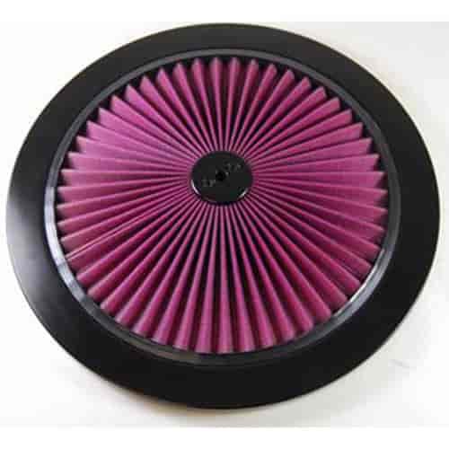 Round Top Flow Air Cleaner Top 14" Diameter