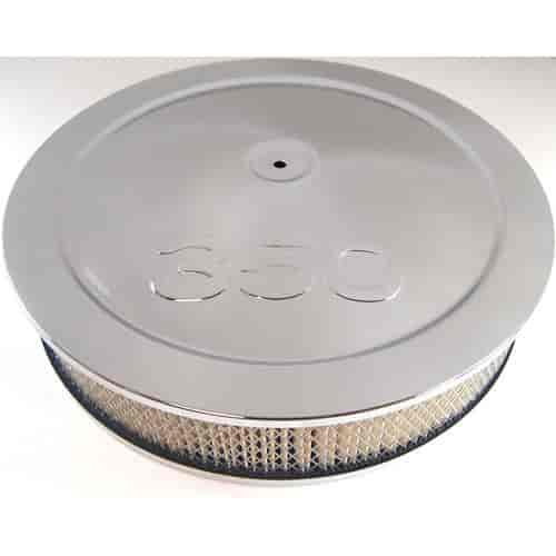 Round Muscle Car Style Top Air Cleaner Set 14" x 3"