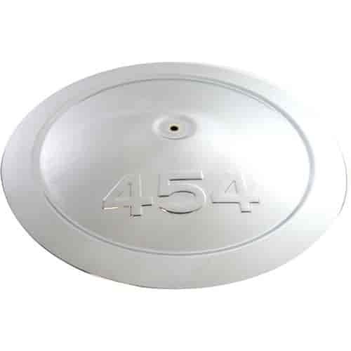Round Muscle Car Style Air Cleaner Top With 454 Logo