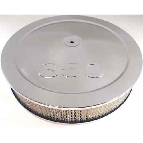 Round Muscle Car Style Top Air Cleaner Set 14" x 3"