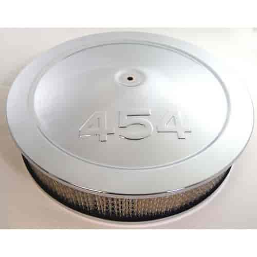 Round Muscle Car Style Top Air Cleaner Set 14" x 3"