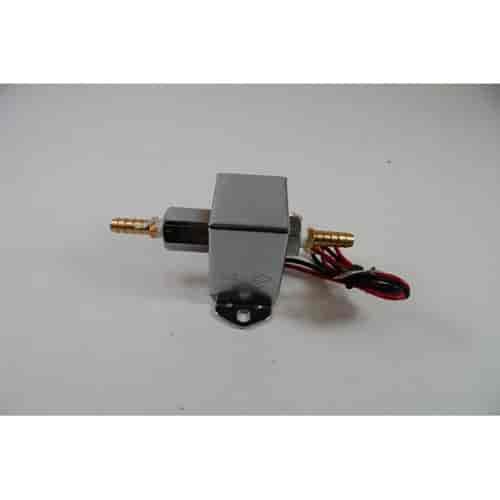 LIGHT DUTY SQUARE ELECTRIC FUEL PUMP - CHROME