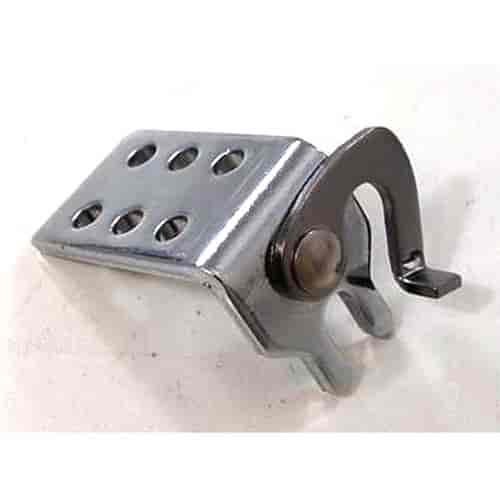 Carb Mounted Linkage Bracket for Morse Cable - Chrome