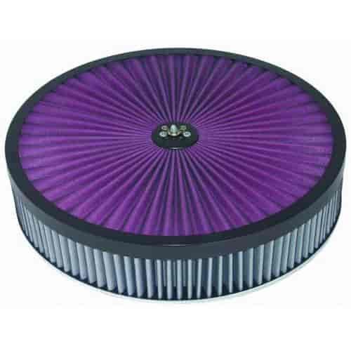 Round Super Flow Air Cleaner Set 14" x 3"