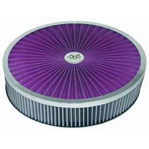 Round Super Flow Air Cleaner Set 14" x 4"