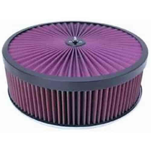 Round Super Flow Air Cleaner Set 14" x 4"
