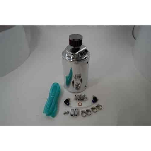 FABRICATED ALUM ROUND BREATHER TANK 4.2PINTS/68OZ