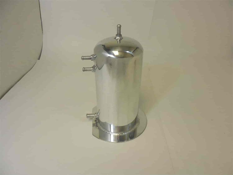 FABRICATED ALUMINUM SURGE TANK 5.3PINTS/84OZ